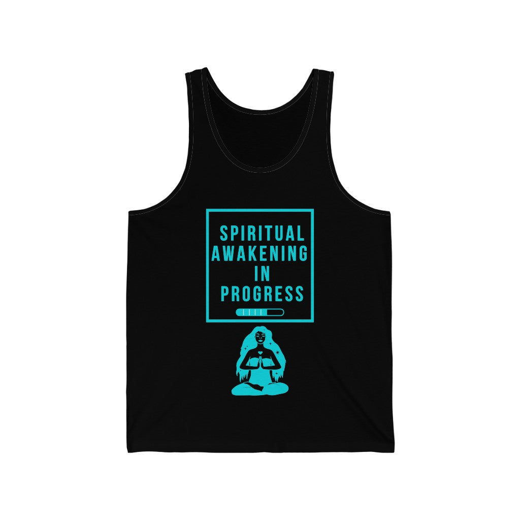 Spiritual Awakening Tank-Top (Teal)