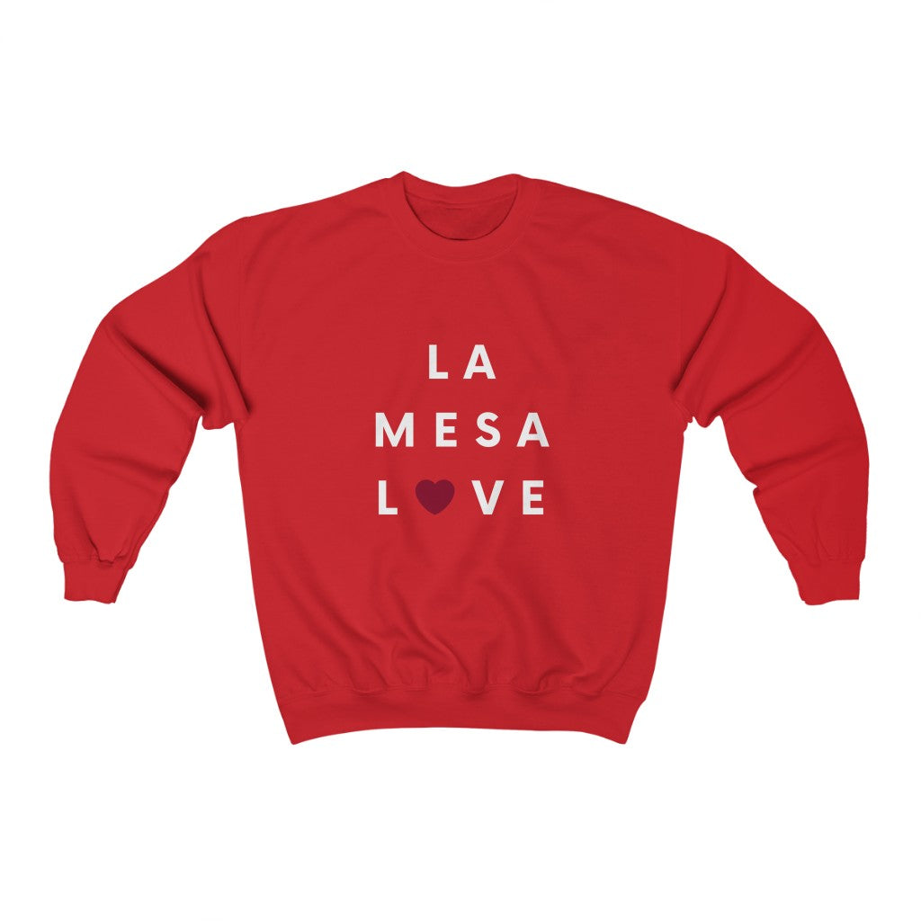 La Mesa Love Sweatshirt, San Diego County Neighborhood Sweater (Unisex) (Multiple Colors Avail)