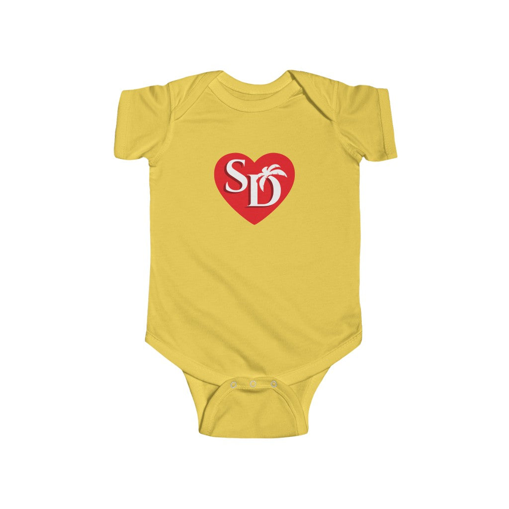 I Heart SD Baby Onesie