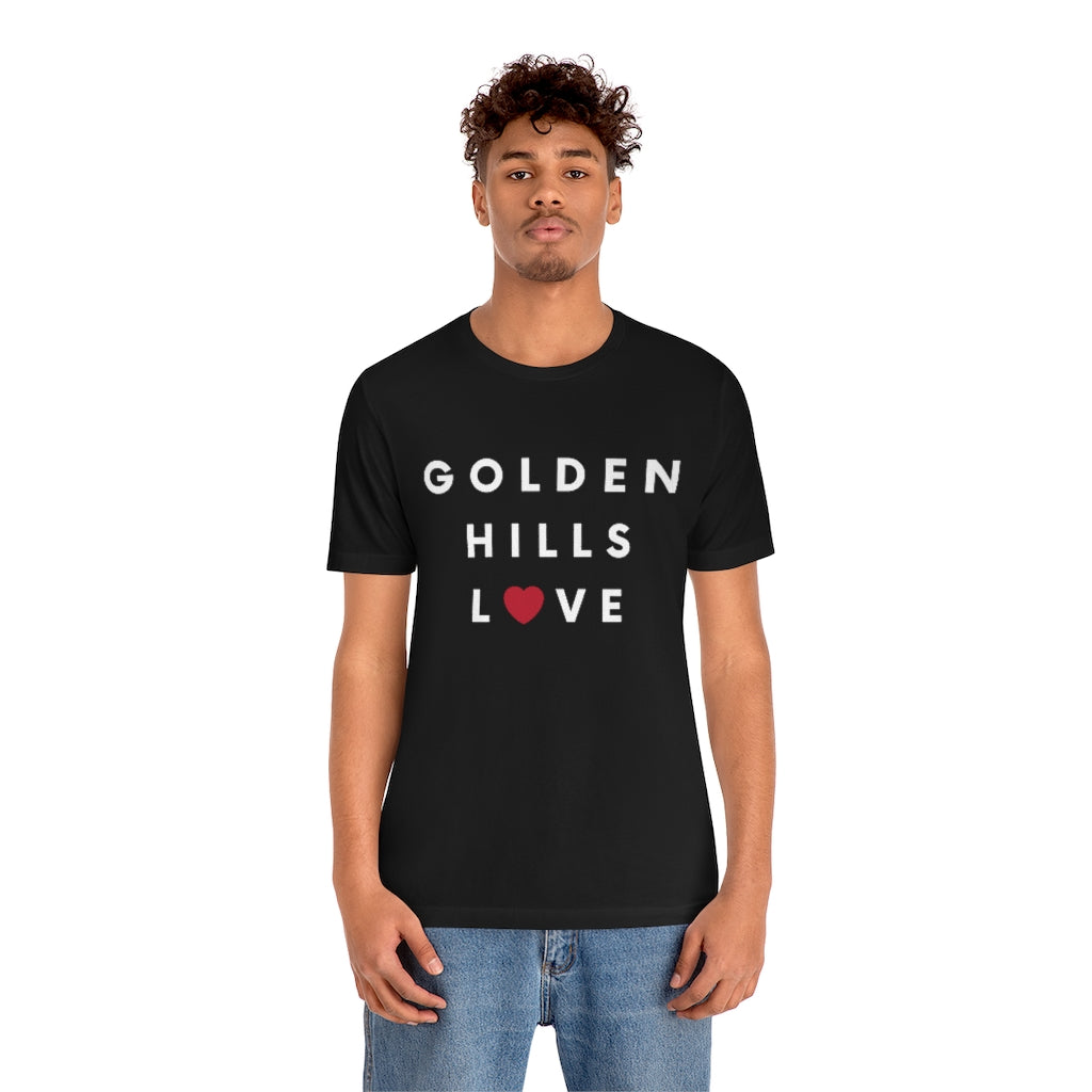 Golden Hills Love Tee