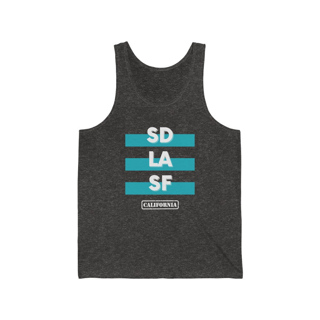 SD LA SF Tank (Teal)