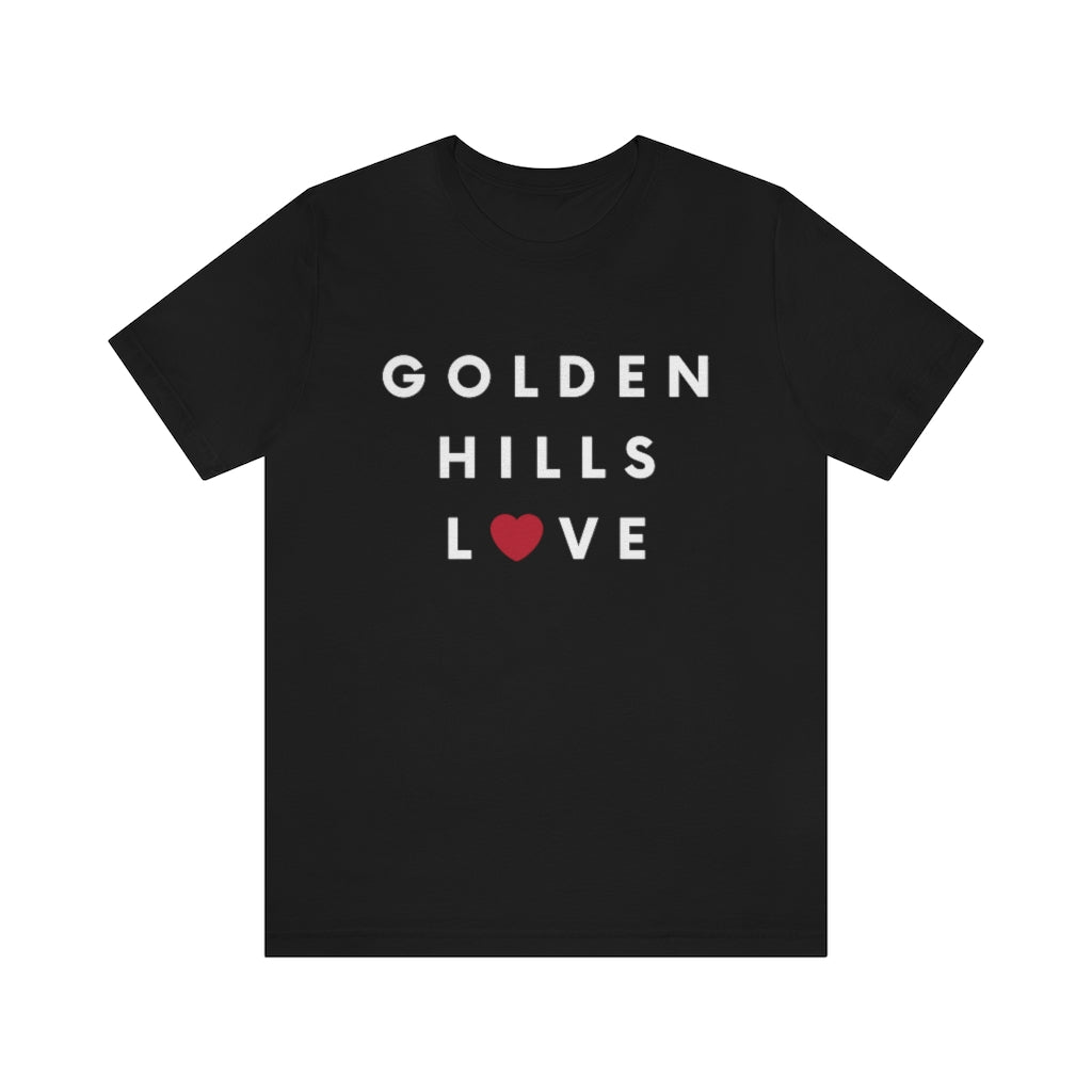 Golden Hills Love Tee