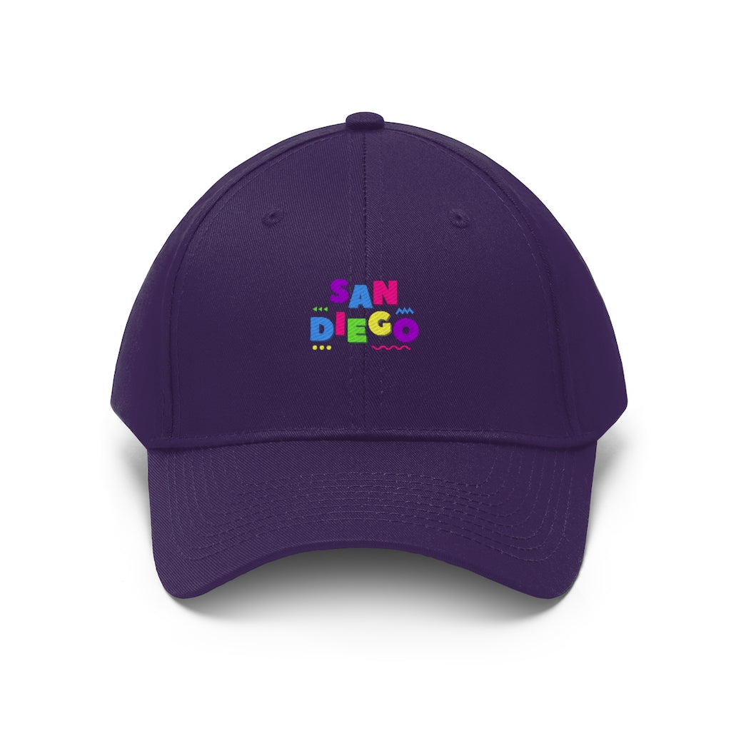 Colorful San Diego Hat