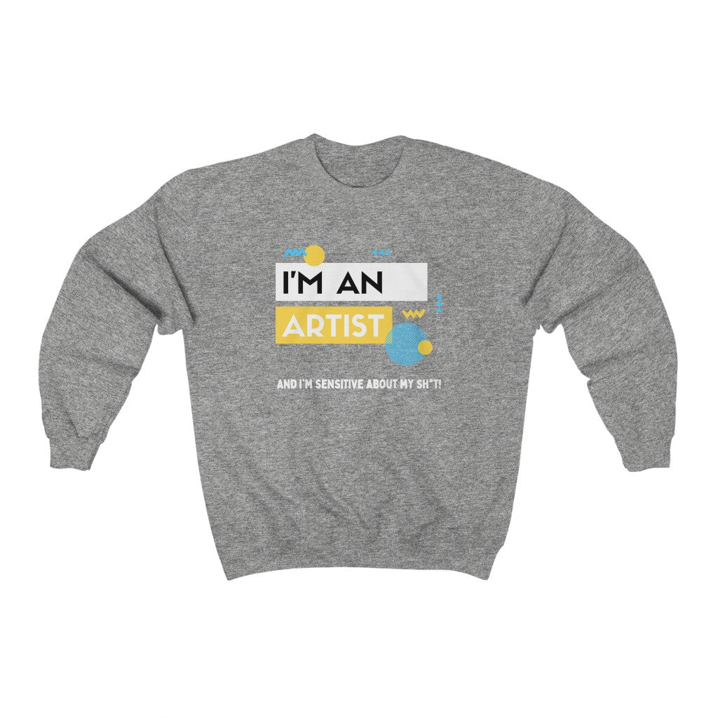 I'm an Artist Sweatshirt (Yellow)