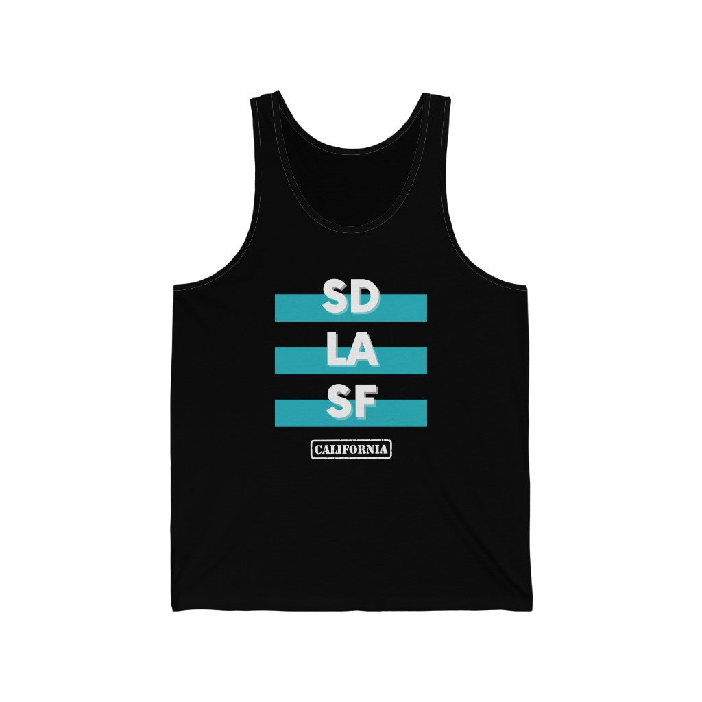 SD LA SF Tank (Teal)