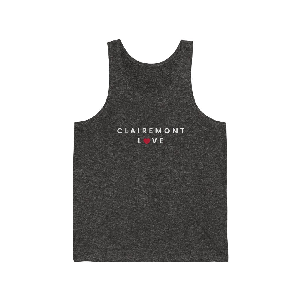 Clairemont Love Tank Top, San Diego Neighborhood Sleeveless T-Shirt (Unisex) (Multiple Colors Avail)