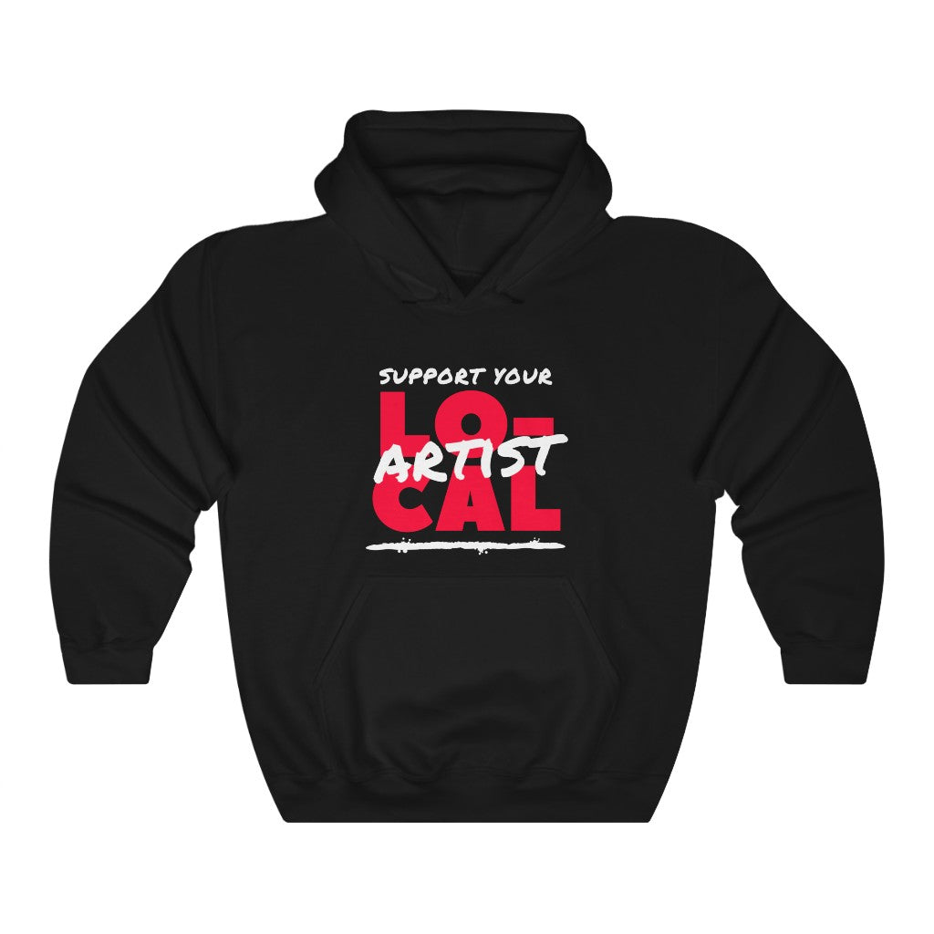 Support Your Local Artist Hoodie (Red)