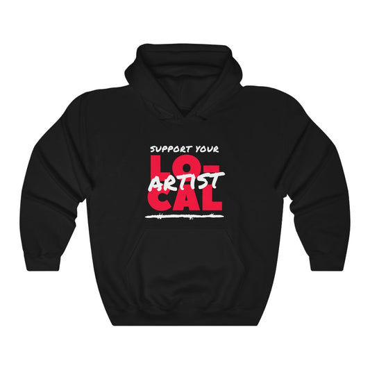 Support Your Local Artist Hoodie (Red)