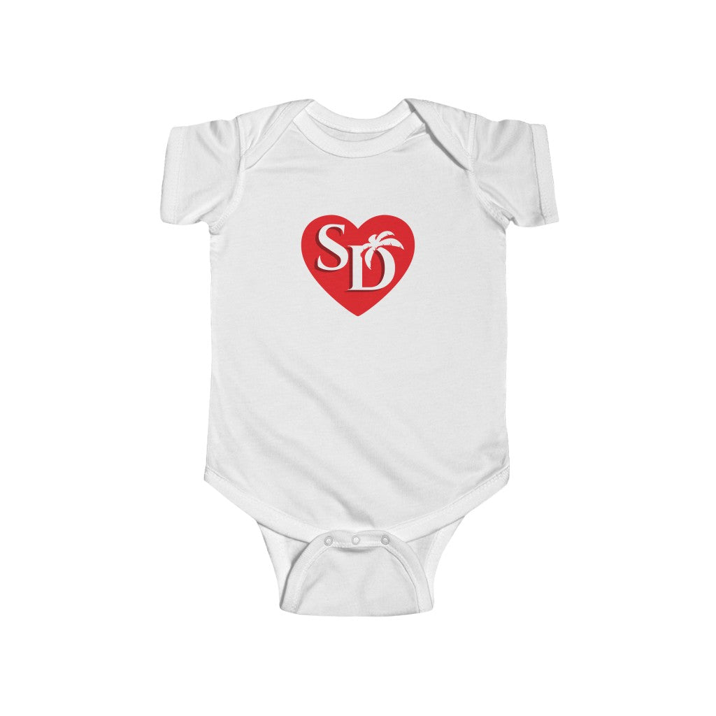 I Heart SD Baby Onesie