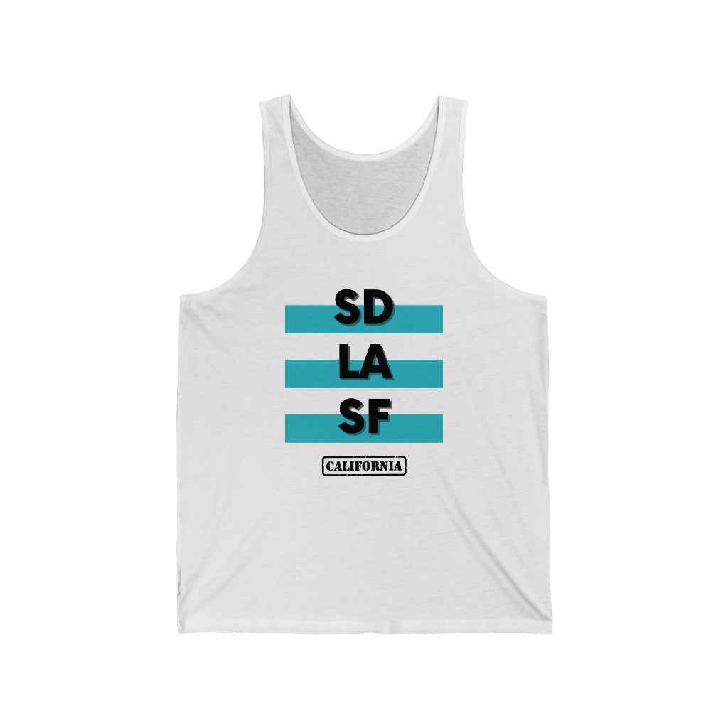 SD LA SF Tank (Teal)