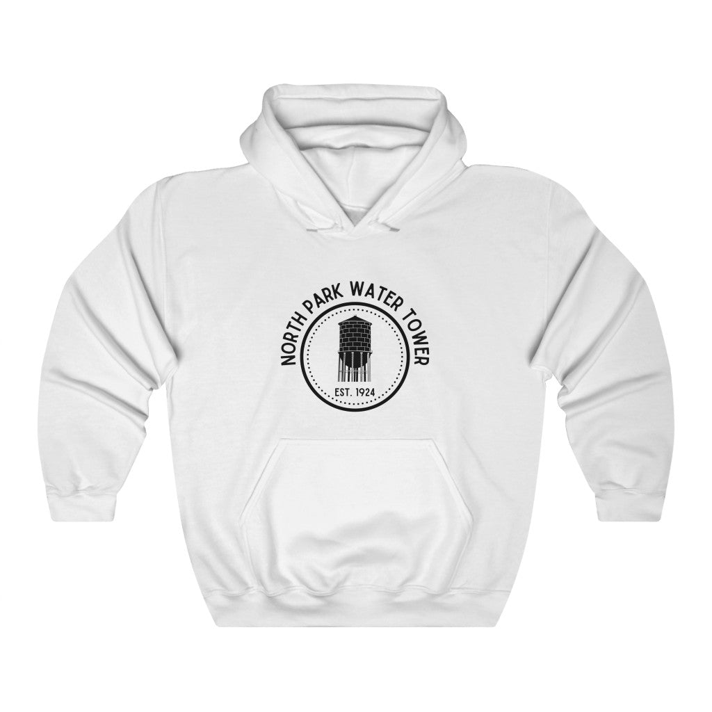 North Park Water Tower Est. Hoodie, SD Hooded Sweatshirt (Unisex)