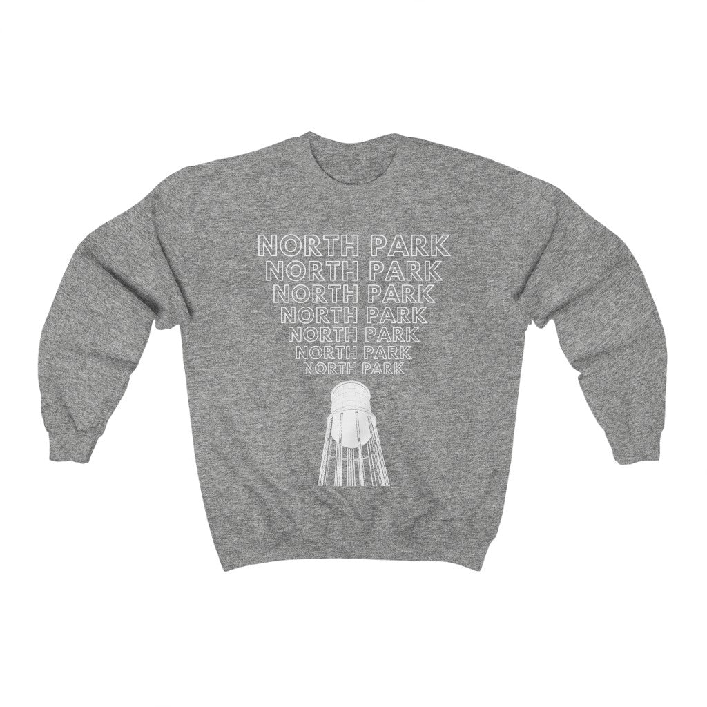 "Yell North Park" Water Tower Sweatshirt