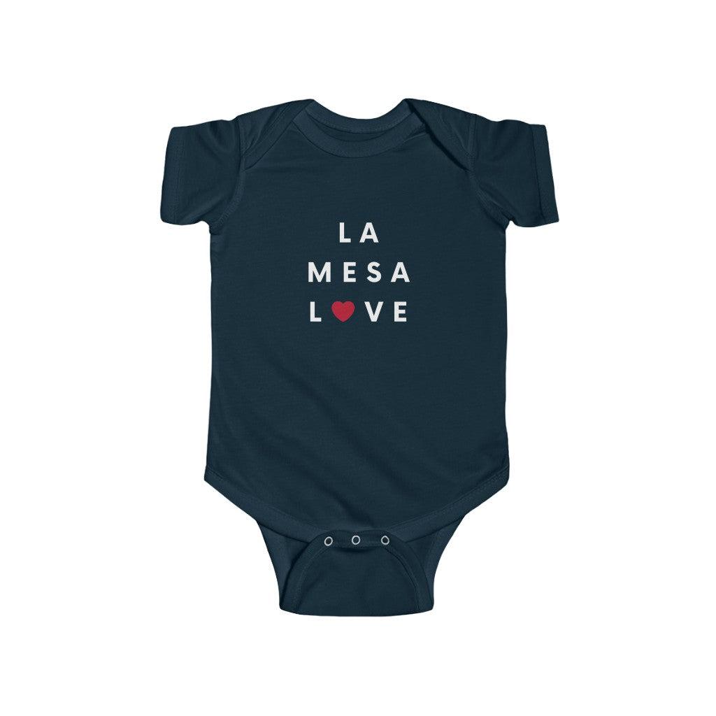 La Mesa Love Baby Onesie, San Diego Area Infant Bodysuit