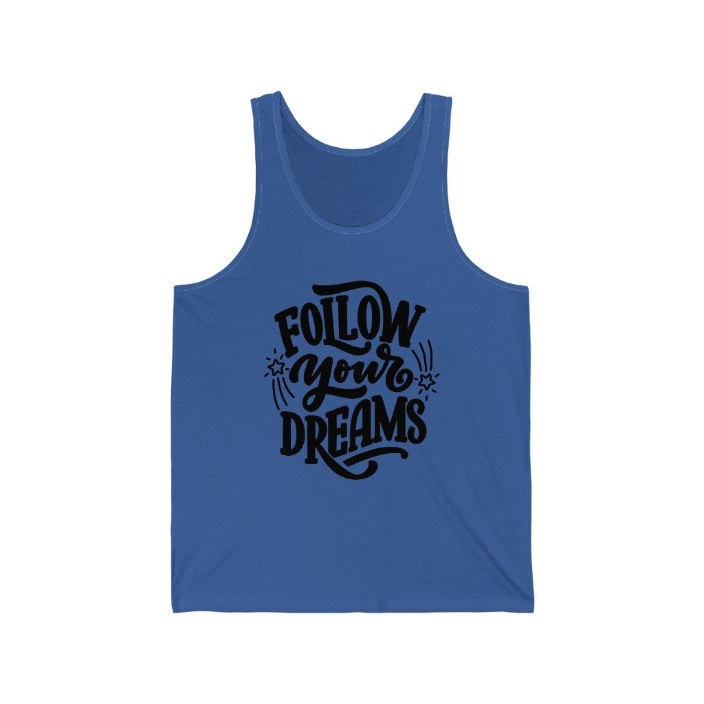 Follow Your Dreams Tank-Top (Black)