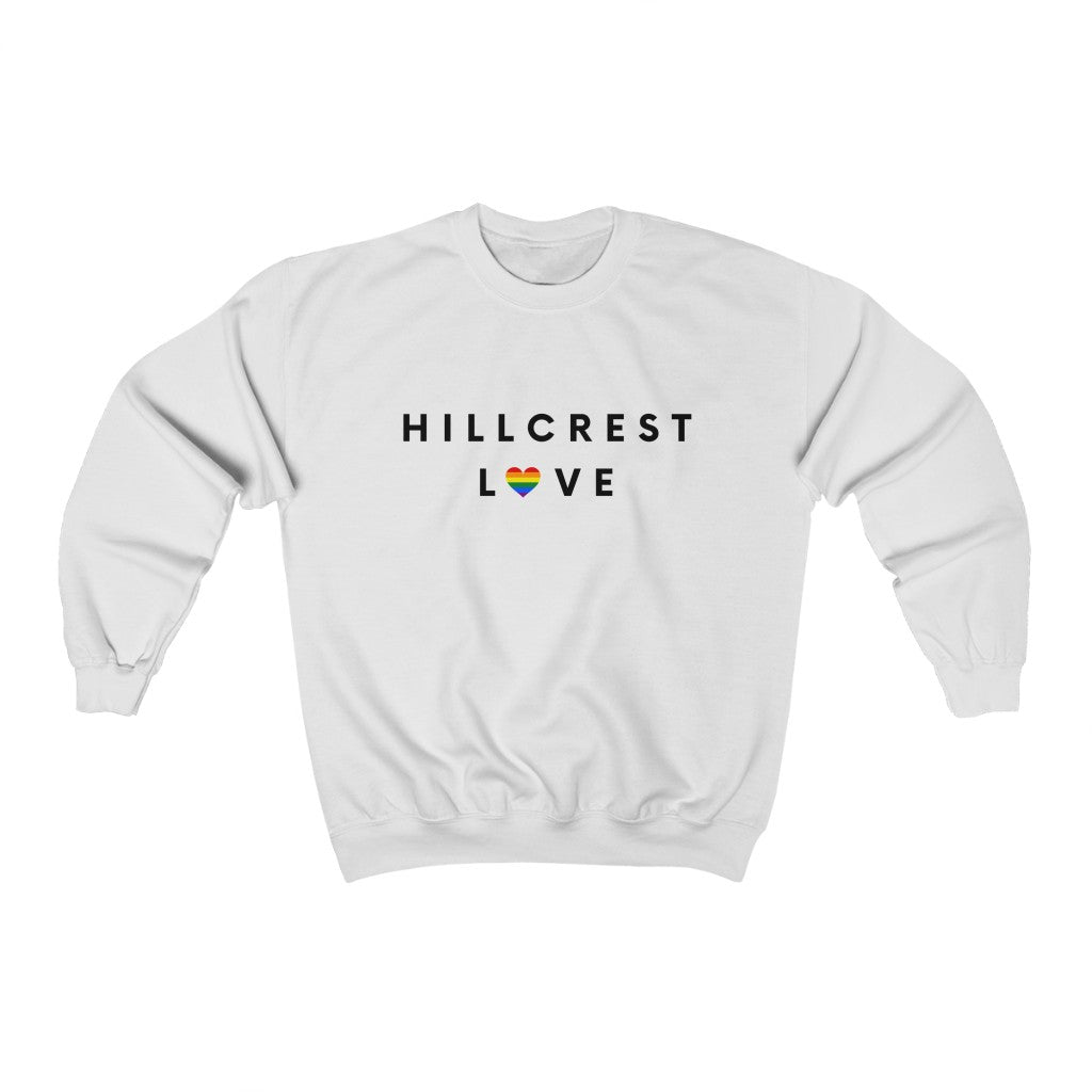 Hillcrest Love Sweatshirt, San Diego Sweater (Unisex) (Multiple Colors Avail)