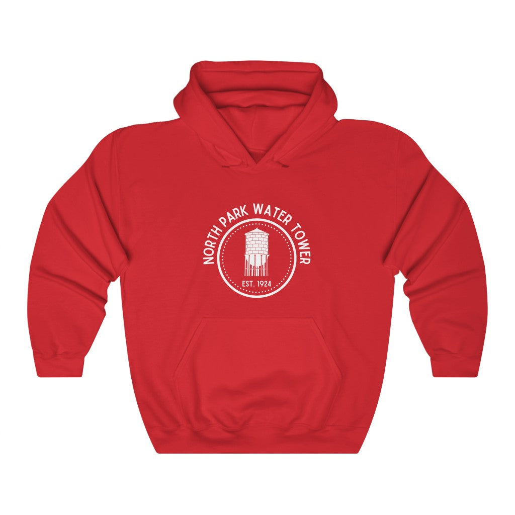 North Park Water Tower Est. Hoodie, SD Hooded Sweatshirt (Unisex)