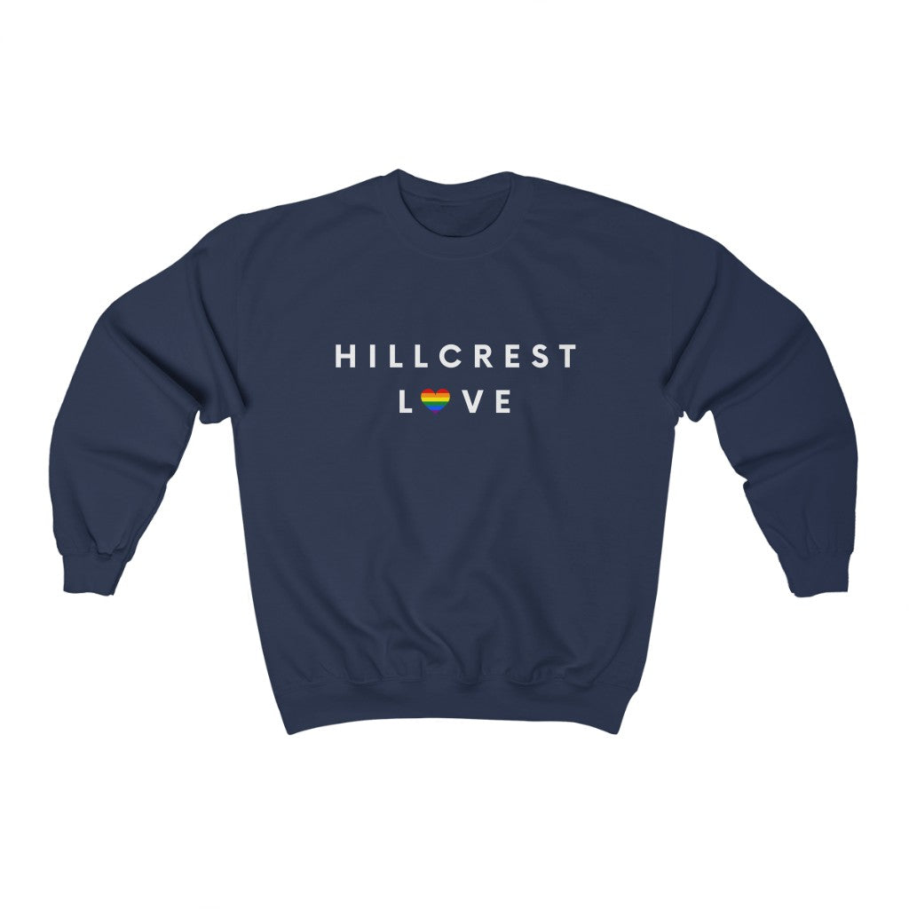 Hillcrest Love Sweatshirt, San Diego Sweater (Unisex) (Multiple Colors Avail)