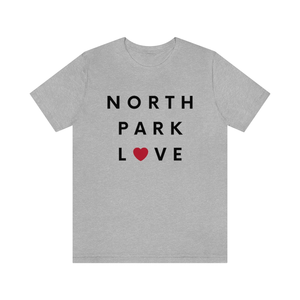 North Park Love Tee, SD T-Shirt