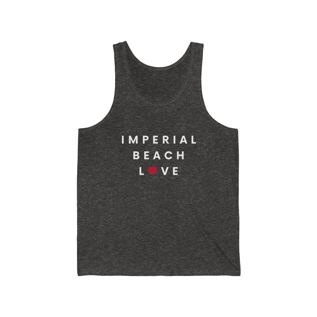 Imperial Beach Love Tank, San Diego County Neighborhood Sleeveless T-Shirt (Unisex) (Multiple Colors Avail)