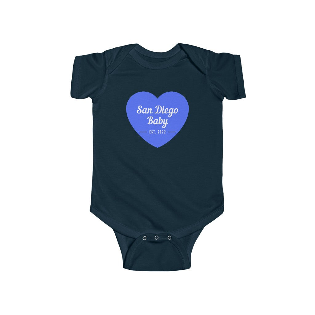 San Diego Baby Onesie (Blue)