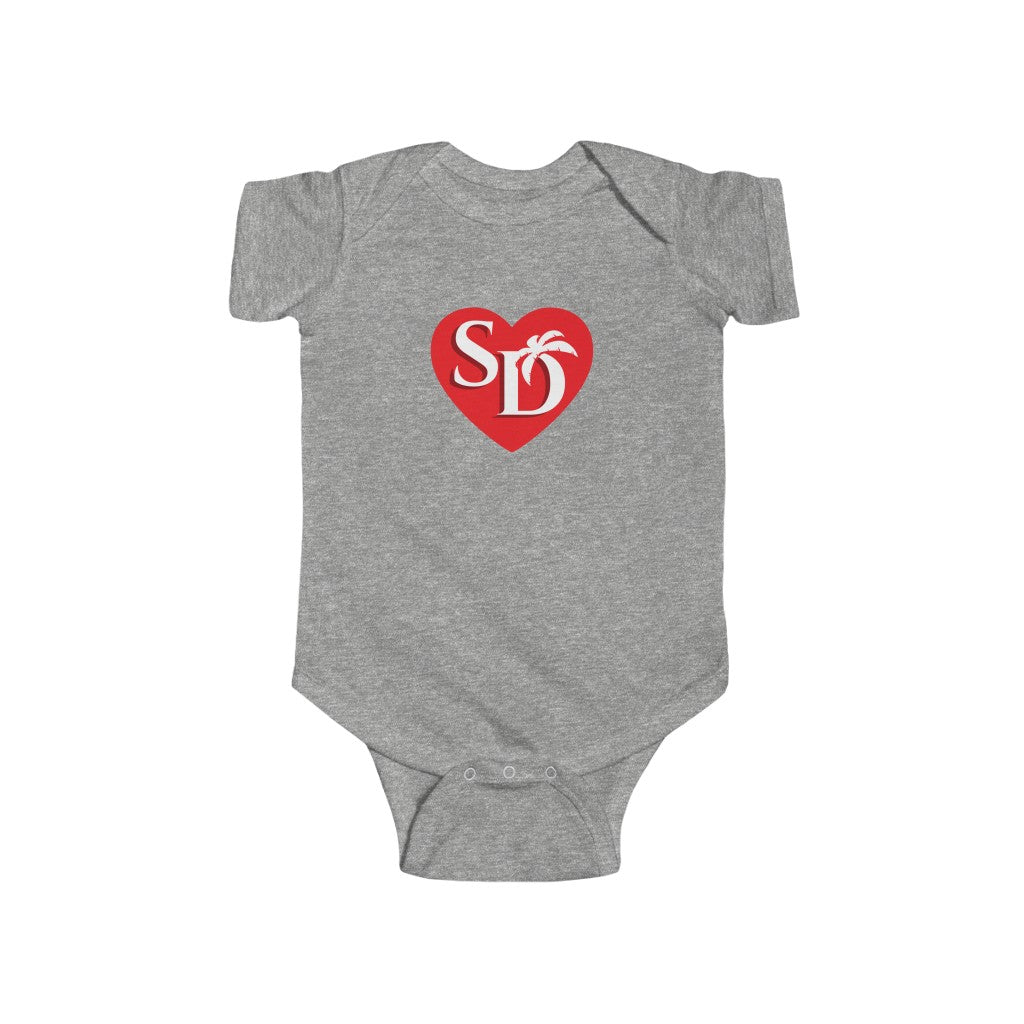 I Heart SD Baby Onesie