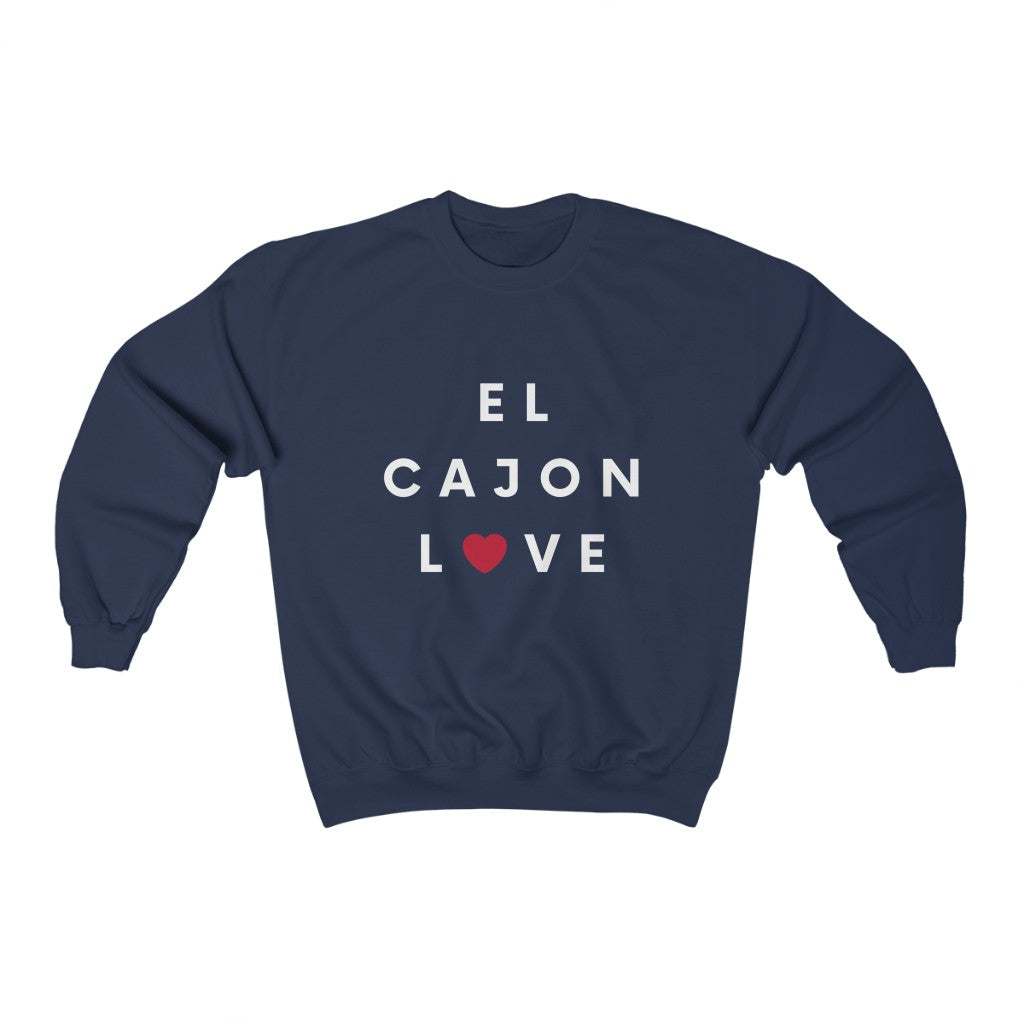 El Cajon Love Sweatshirt, San Diego County Neighborhood Sweater (Unisex) (Multiple Colors Avail)