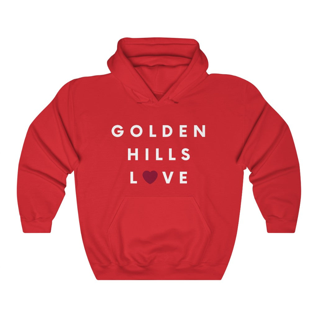 Golden Hills Love Hoodie