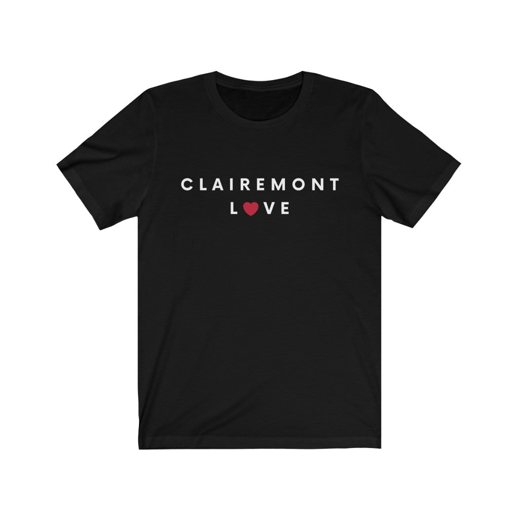 Clairemont Love Tee, San Diego Neighborhood T-Shirt (Unisex) (Multiple Colors Avail)