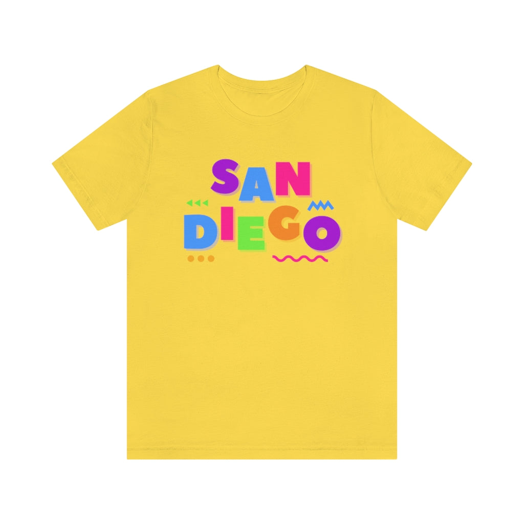 Colorful San Diego T-Shirt