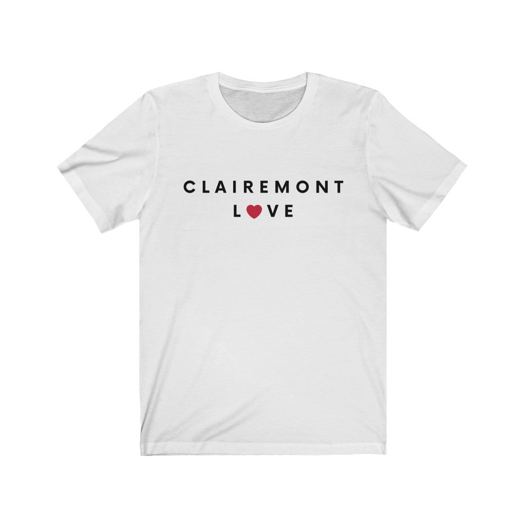 Clairemont Love Tee, San Diego Neighborhood T-Shirt (Unisex) (Multiple Colors Avail)