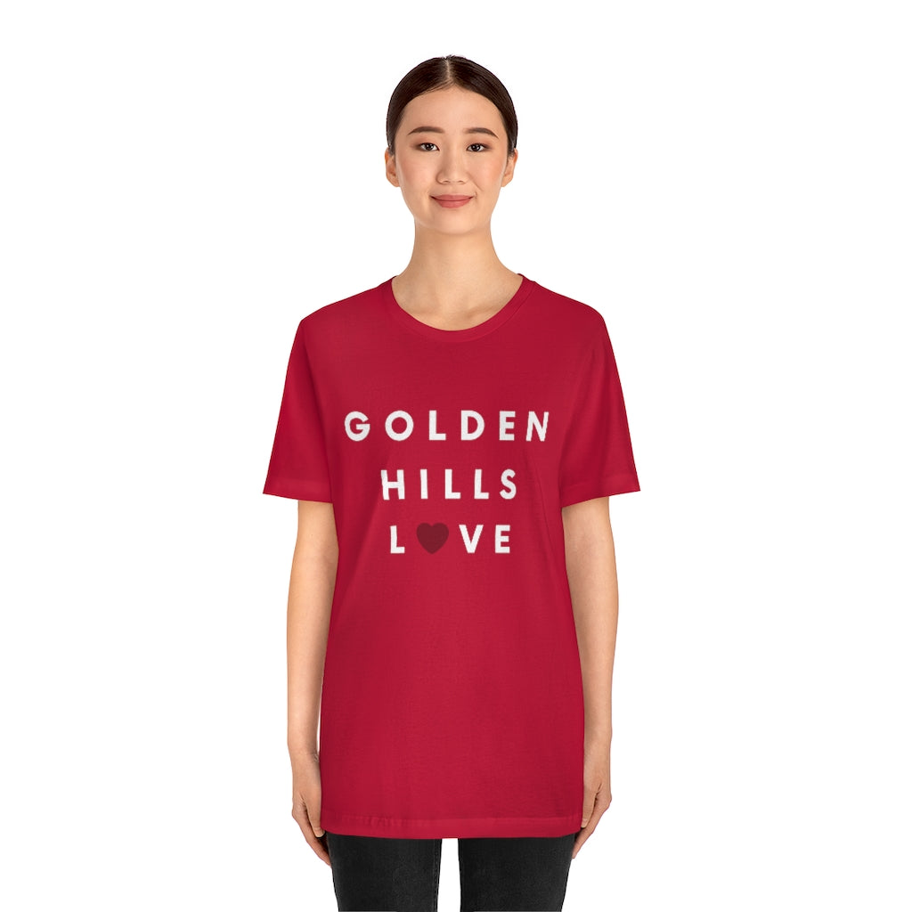 Golden Hills Love Tee