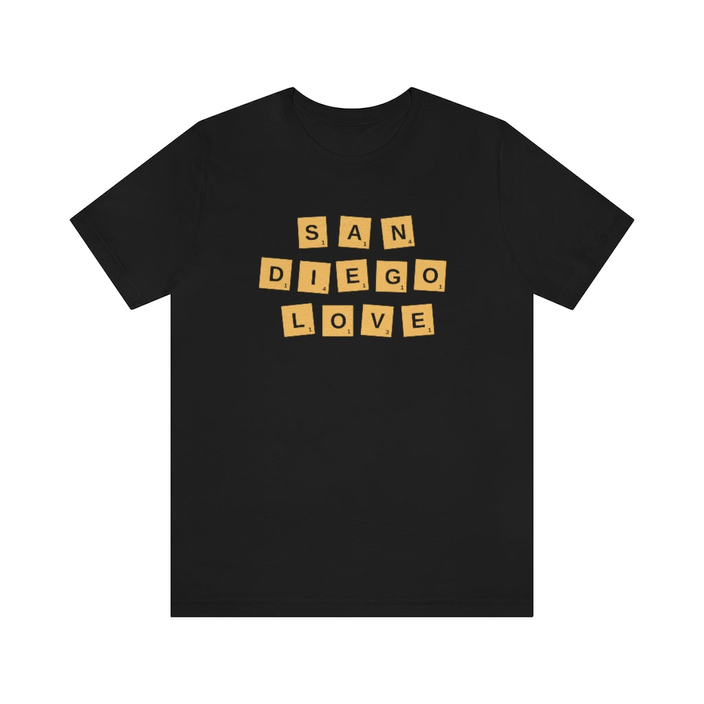 San Diego Scrabble T-Shirt