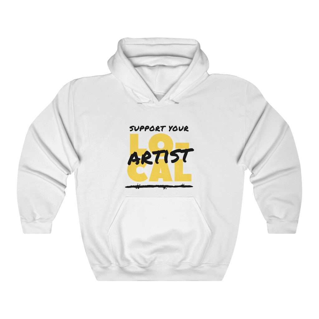 Support Your Local Artist Hoodie (Yellow)