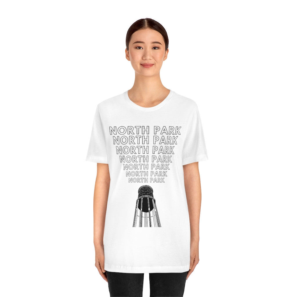 "Yell North Park" Water Tower T-Shirt