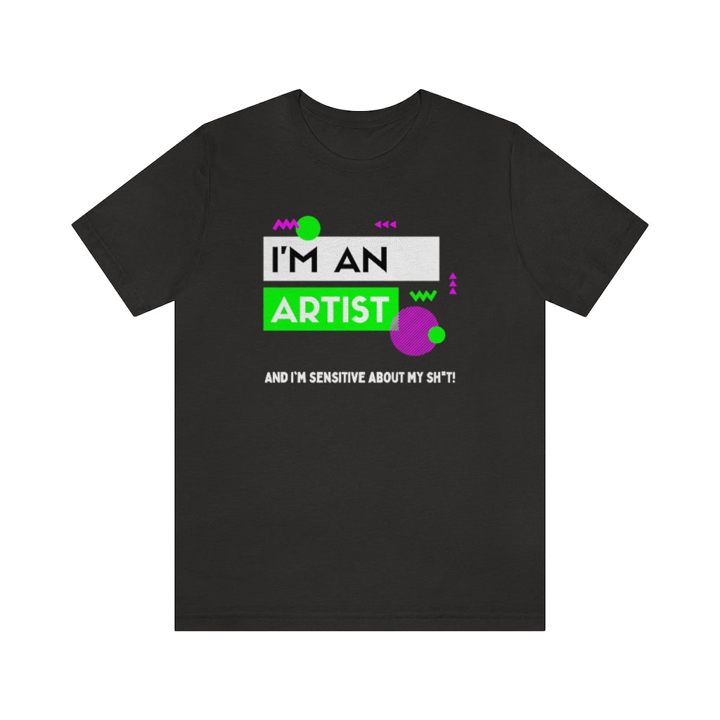 I'm an Artist Tee (Lime Green)