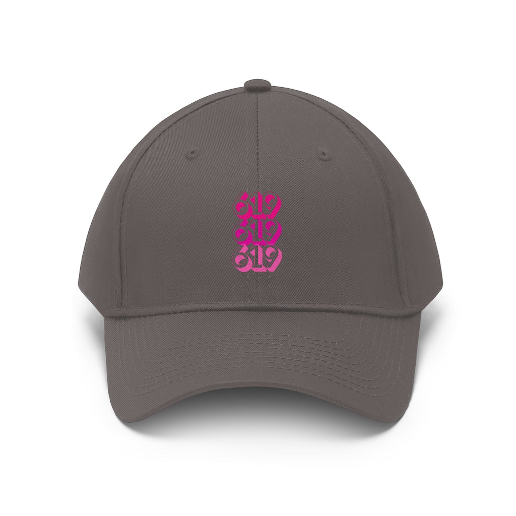 619 Hat | Pink San Diego Dad Cap