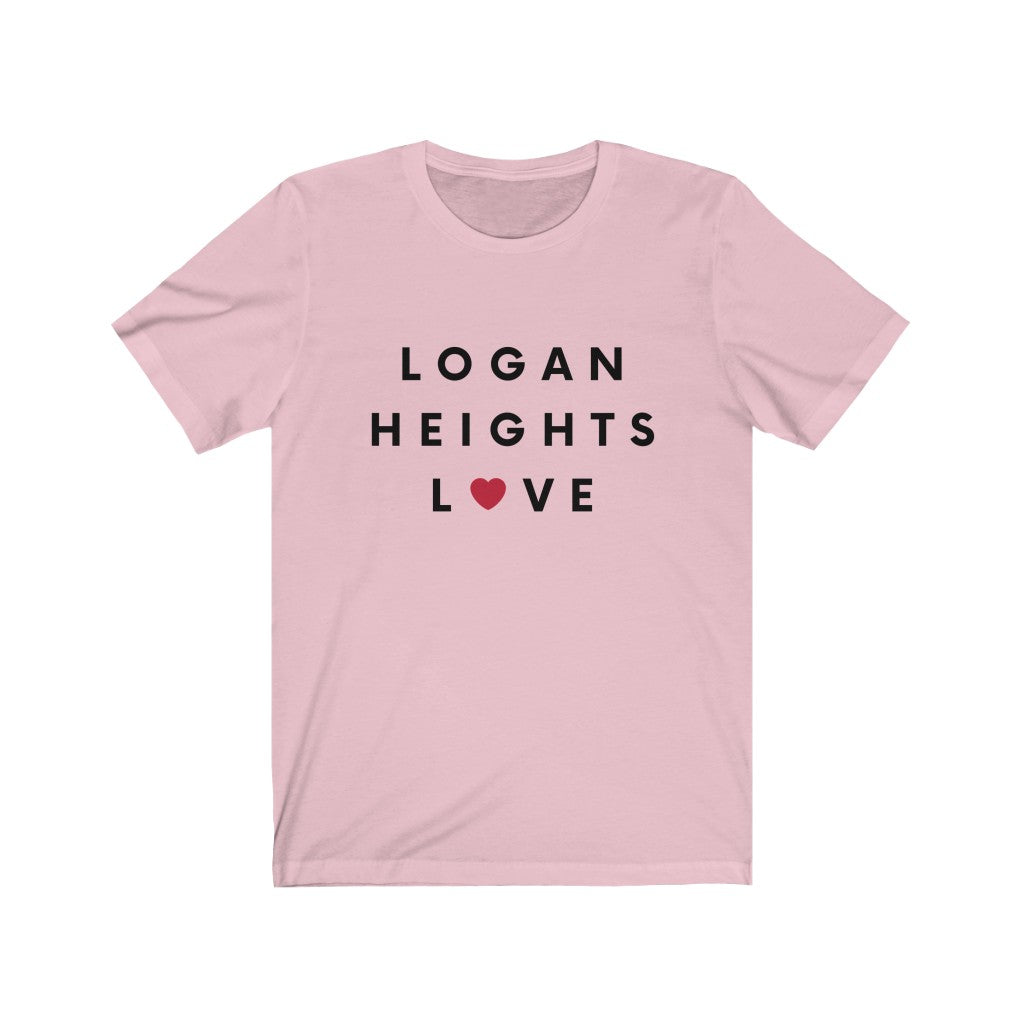 Logan Heights Love Tee, San Diego Neighborhood T-Shirt (Unisex) (Multiple Colors Avail)