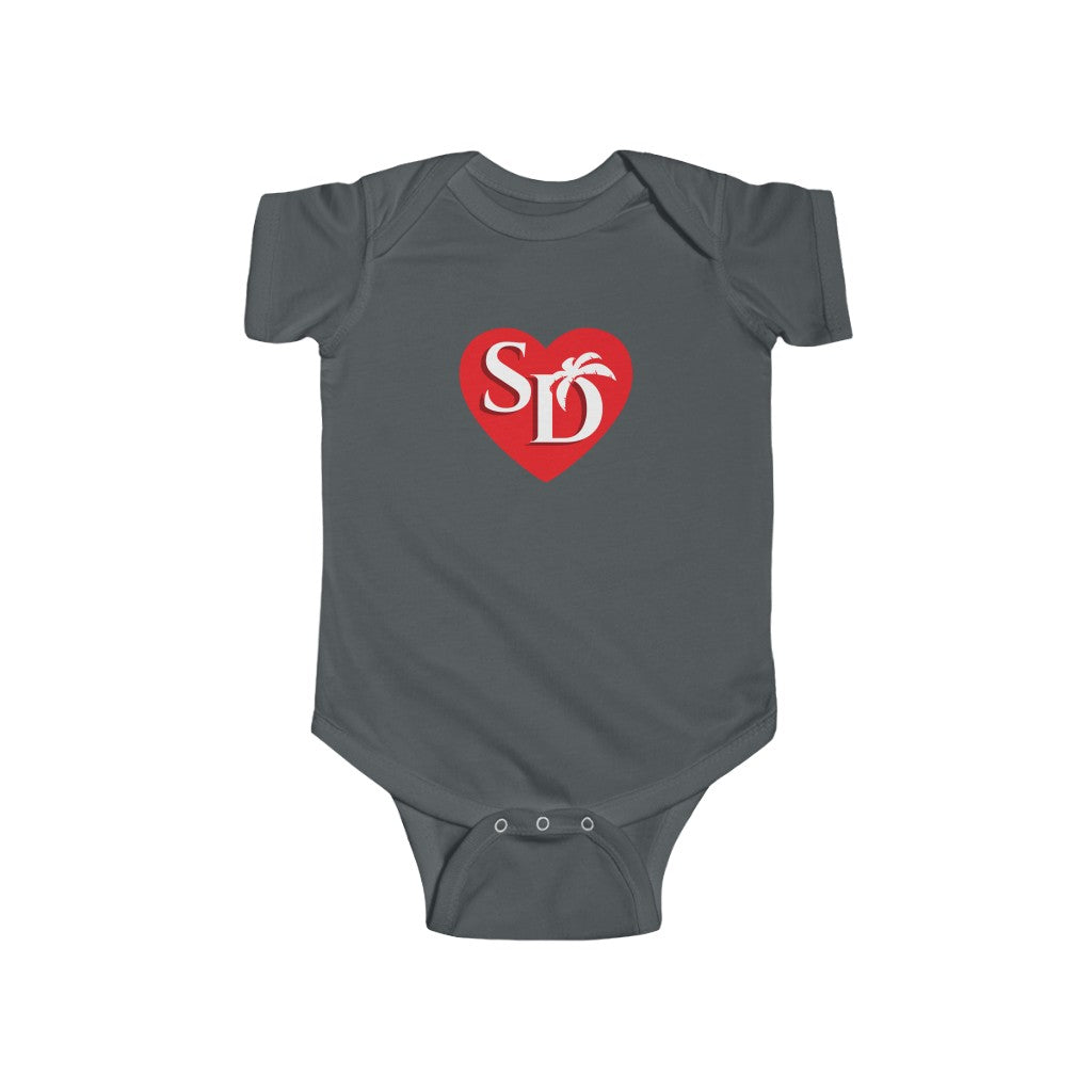 I Heart SD Baby Onesie