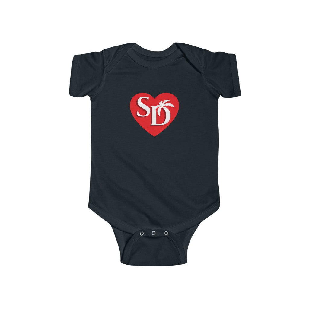 I Heart SD Baby Onesie