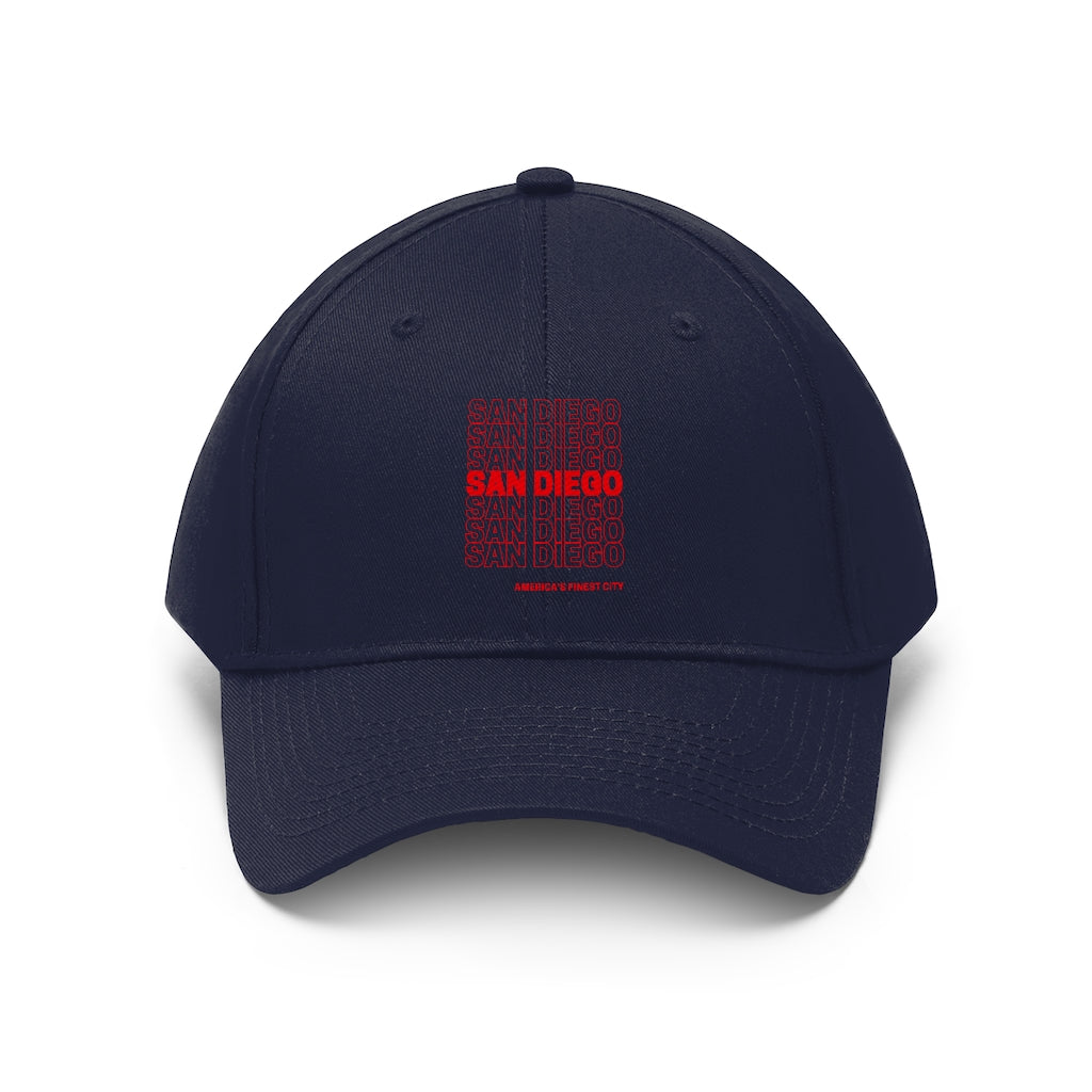 San Diego "Thank You" Twill Hat