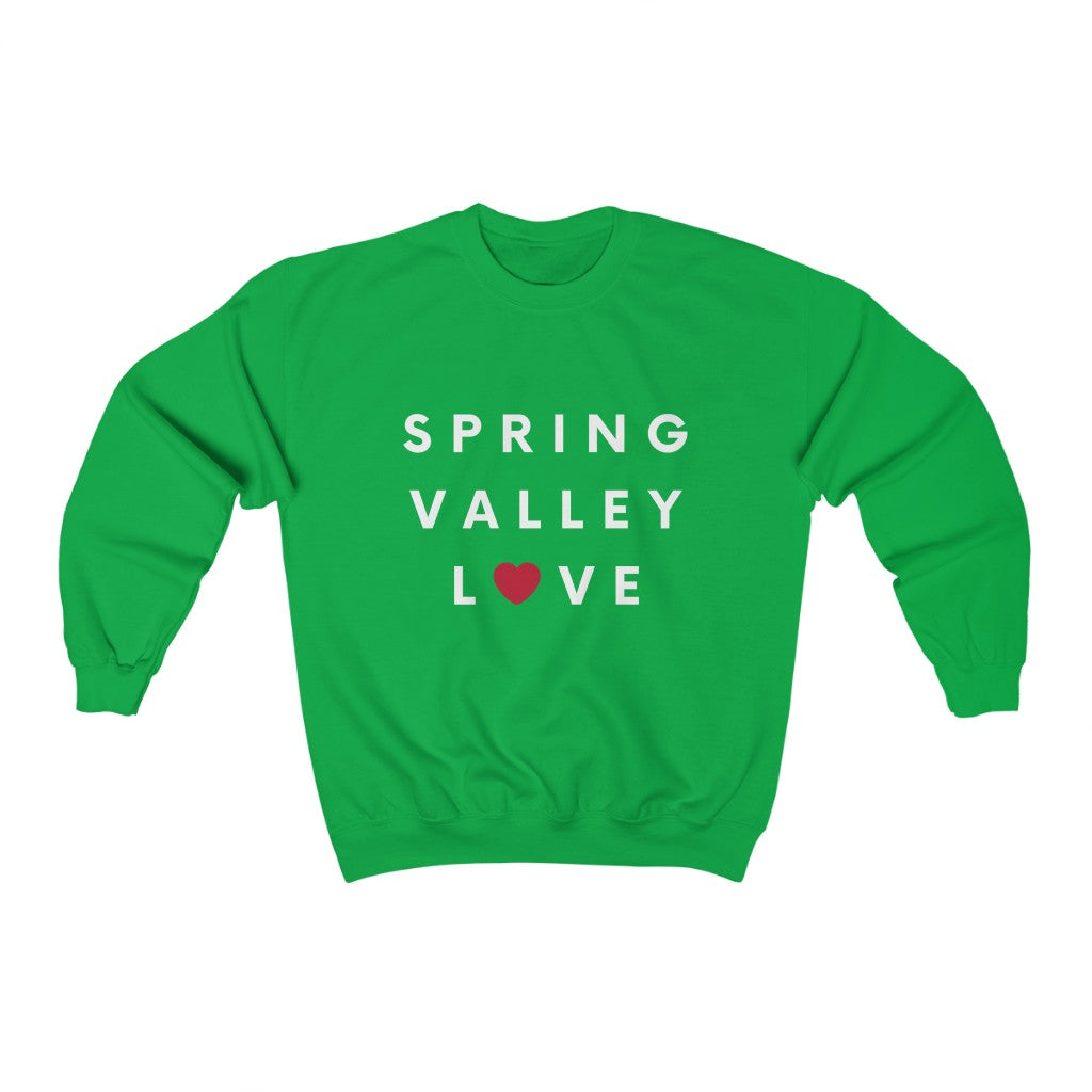 Spring Valley Love Sweatshirt, San Diego County Neighborhood Sweater (Unisex) (Multiple Colors Avail)