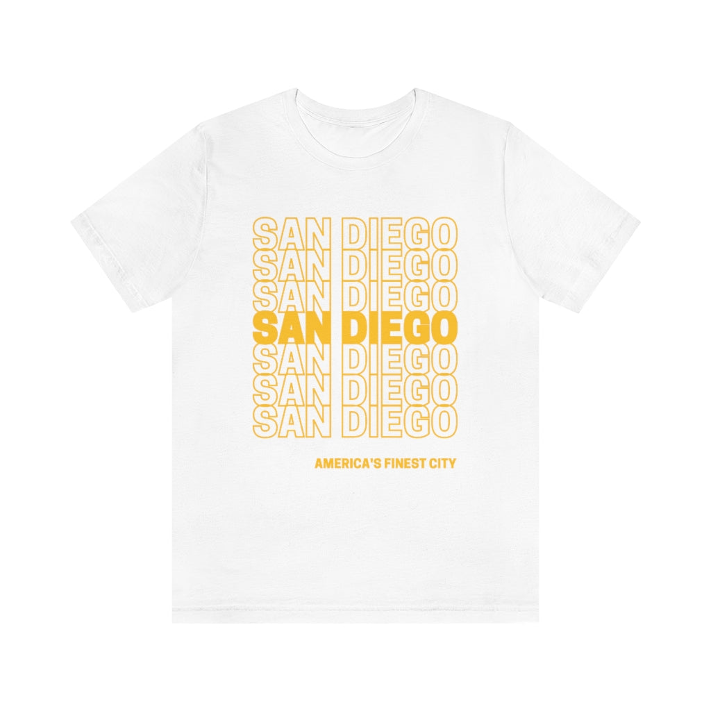 San Diego Brown and Gold T-shirt