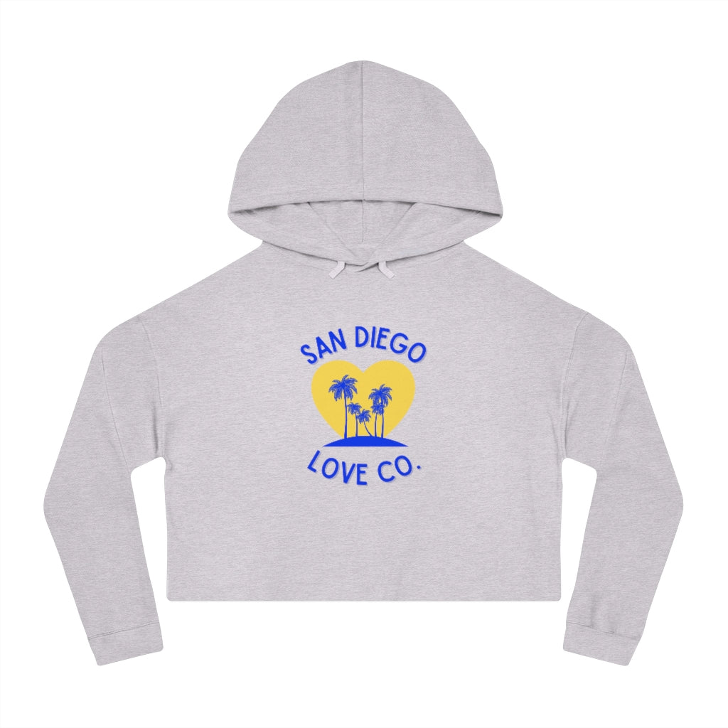 San Diego Love Co. Women's Cropped Hooded