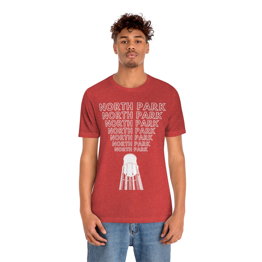 "Yell North Park" Water Tower T-Shirt