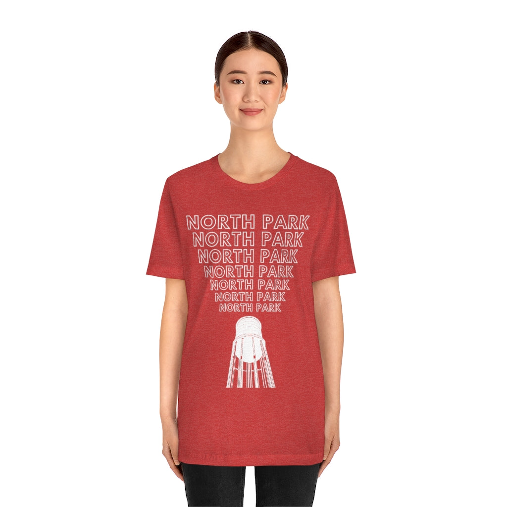 "Yell North Park" Water Tower T-Shirt