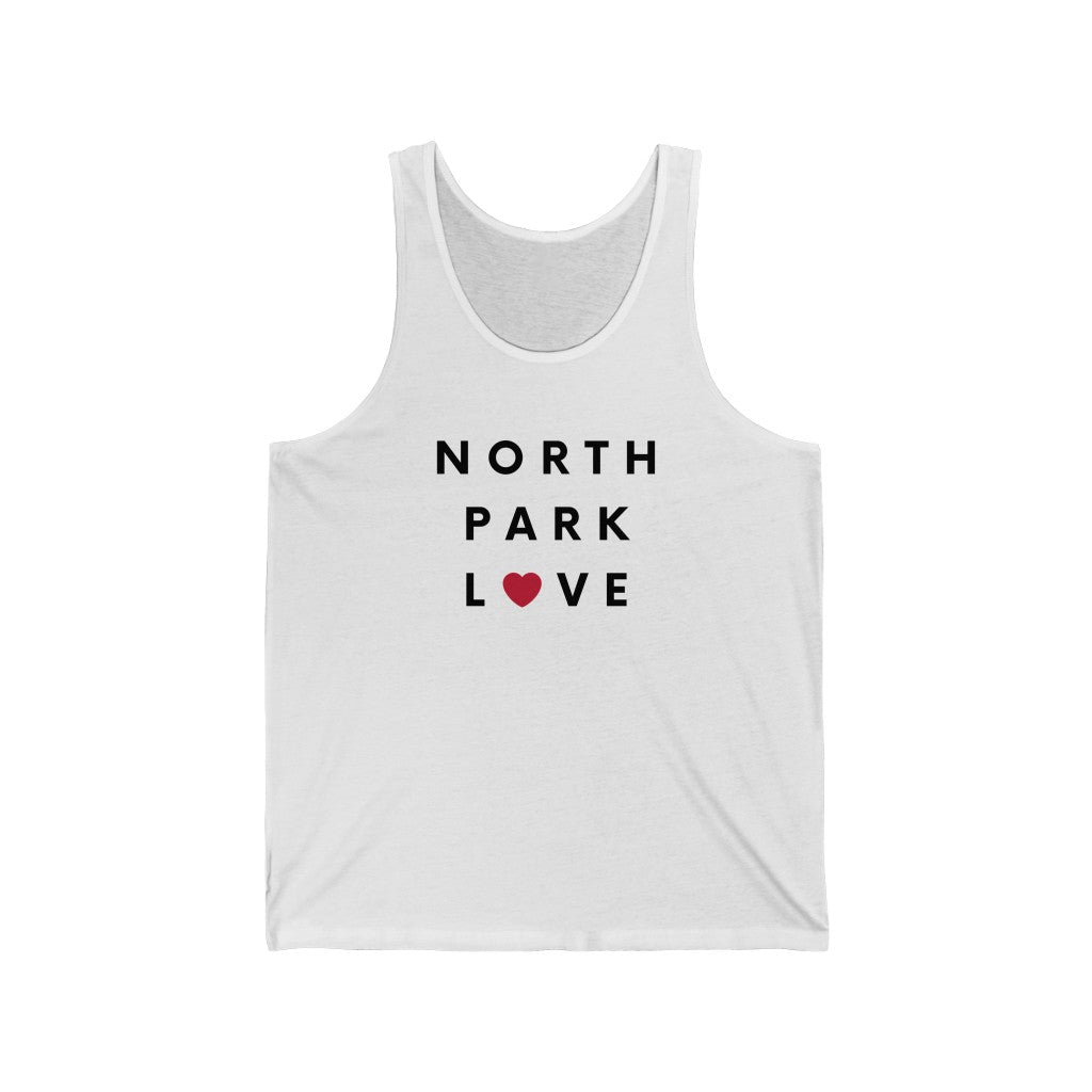 North Park Love Tank, SD Sleeveless Shirt