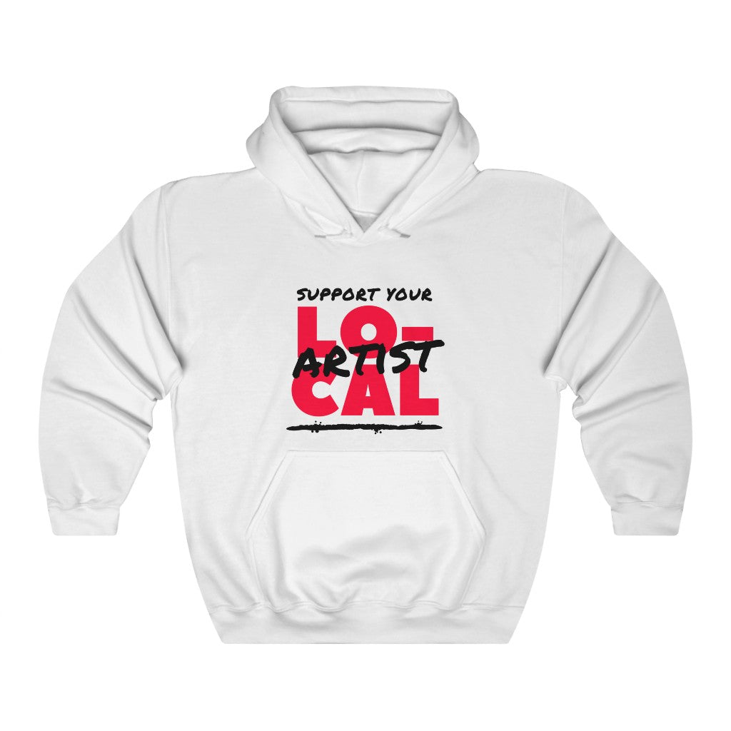 Support Your Local Artist Hoodie (Red)