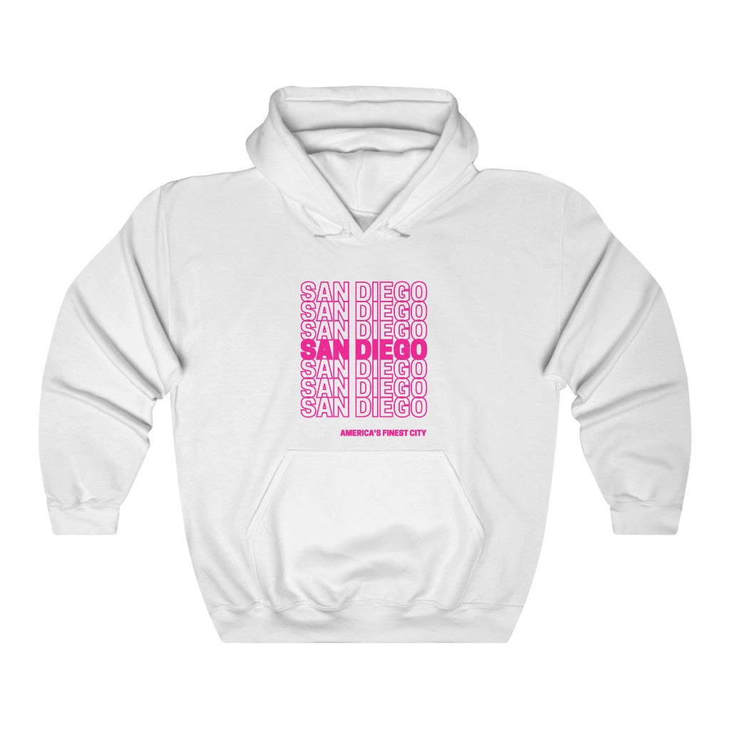 San Diego "Thank You" Hoodie (Pink)