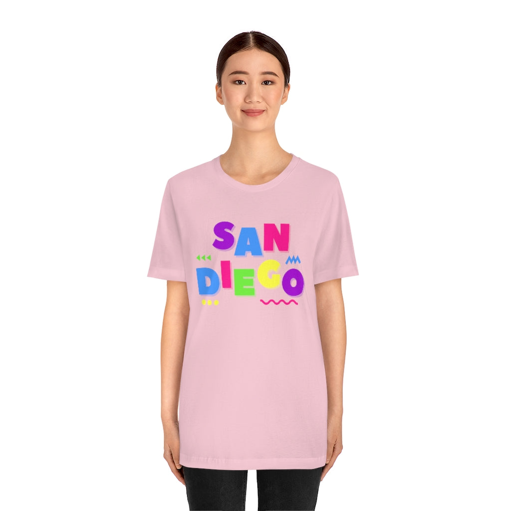 Colorful San Diego T-Shirt