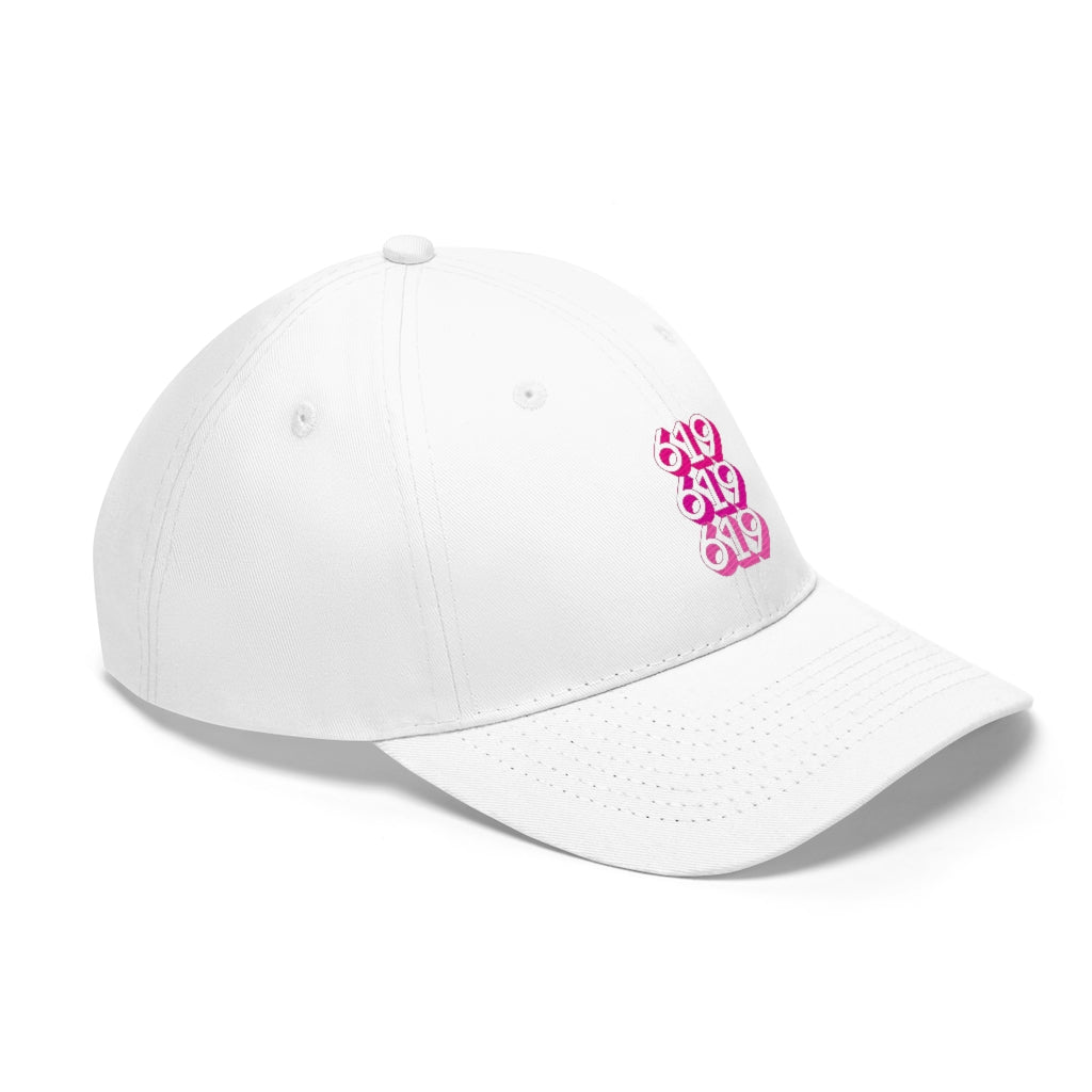 619 Hat | Pink San Diego Dad Cap